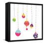 The View of Ornament-eastnine-Framed Stretched Canvas