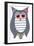 The View of Owl-eastnine-Framed Art Print