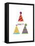 The View of Party Hat-eastnine-Framed Stretched Canvas