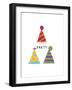 The View of Party Hat-eastnine-Framed Art Print