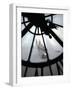 The View of Sacre Coeur Basilica from Clock in Cafe of Musee D'Orsay (Orsay Museum), Paris, France-Bruce Yuanyue Bi-Framed Photographic Print