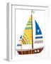 The View of Sailing Ship-eastnine-Framed Art Print