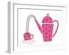 The View of Teapot-eastnine-Framed Art Print