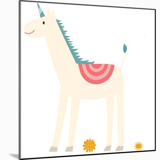 The View of Unicorn-eastnine-Mounted Art Print