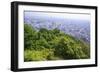 The View Out over Sapporo City from the Summit of Mt Maruyama, Hokkaido, Japan-Paul Dymond-Framed Photographic Print