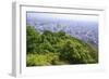 The View Out over Sapporo City from the Summit of Mt Maruyama, Hokkaido, Japan-Paul Dymond-Framed Photographic Print