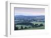 The View over the Blackmore Vale from Hambledon Hill in Dorset, England, United Kingdom, Europe-Julian Elliott-Framed Photographic Print