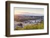 The View over the Rooftops of Rome from Gianicolo.-Julian Elliott-Framed Photographic Print