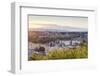 The View over the Rooftops of Rome from Gianicolo.-Julian Elliott-Framed Photographic Print