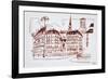 The view towards La Cite and Notre Dame de Paris, Paris, France-Richard Lawrence-Framed Photographic Print