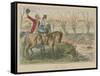 The View-John Leech-Framed Stretched Canvas