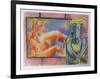 The Viewing-Graham Borough-Framed Collectable Print