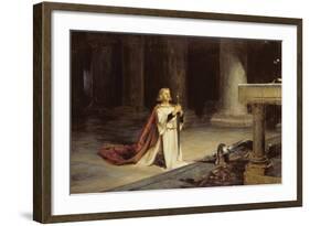 The Vigil, 1884-John Pettie-Framed Giclee Print