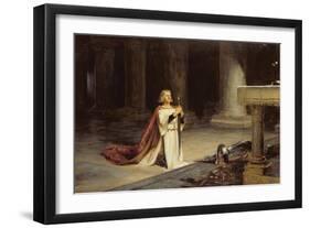 The Vigil, 1884-John Pettie-Framed Giclee Print