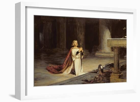 The Vigil, 1884-John Pettie-Framed Giclee Print