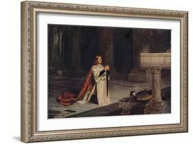 The Vigil, c1884, (1938)-John Pettie-Framed Giclee Print