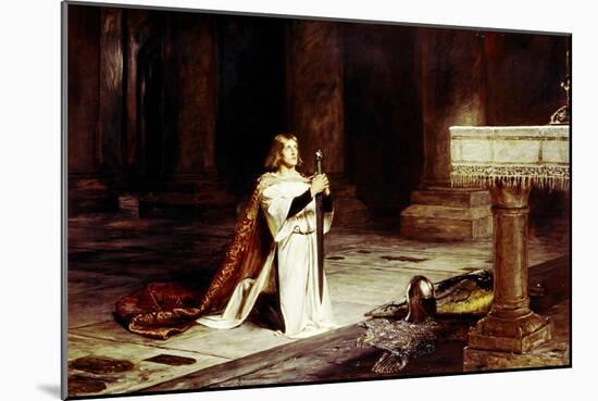 The Vigil-John Pettie-Mounted Giclee Print