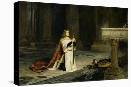 The Vigil-John Pettie-Stretched Canvas