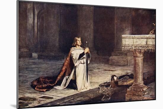 The Vigil-John Pettie-Mounted Giclee Print