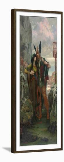 The Viking Farewell, 1905-Herbert Gandy-Framed Giclee Print