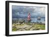 The Viking oil on board-Olaf Nordlien-Framed Giclee Print