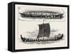 The Viking's Ship-null-Framed Stretched Canvas