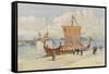 The Viking-null-Framed Stretched Canvas