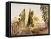 The Villa d'Este, 19th Century-Samuel Palmer-Framed Stretched Canvas