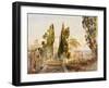 The Villa d'Este, 19th Century-Samuel Palmer-Framed Giclee Print