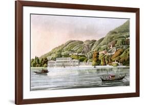 The Villa D'Este, Tivoli, Italy, Late 19th Century-null-Framed Giclee Print