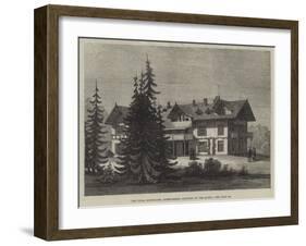 The Villa Hohenlohe, Baden-Baden, Occupied by the Queen-null-Framed Giclee Print