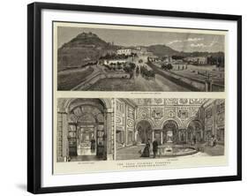 The Villa Palmieri, Florence-null-Framed Giclee Print