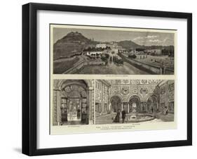 The Villa Palmieri, Florence-null-Framed Giclee Print