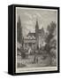 The Villa Rolighed (Peace), Where Hans Christian Andersen Died-null-Framed Stretched Canvas