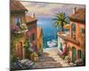 The Villa’s Private Dock-Sung Kim-Mounted Art Print