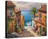 The Villa’s Private Dock-Sung Kim-Stretched Canvas