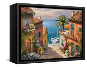 The Villa’s Private Dock-Sung Kim-Framed Stretched Canvas