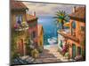 The Villa’s Private Dock-Sung Kim-Mounted Art Print