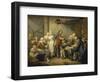 The Village Agreement-Jean Baptiste Greuze-Framed Giclee Print