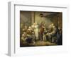 The Village Agreement-Jean Baptiste Greuze-Framed Giclee Print