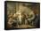 The Village Agreement-Jean Baptiste Greuze-Framed Stretched Canvas