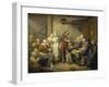 The Village Agreement-Jean Baptiste Greuze-Framed Giclee Print