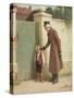 The Village Artist, 1899-John Charles Dollman-Stretched Canvas