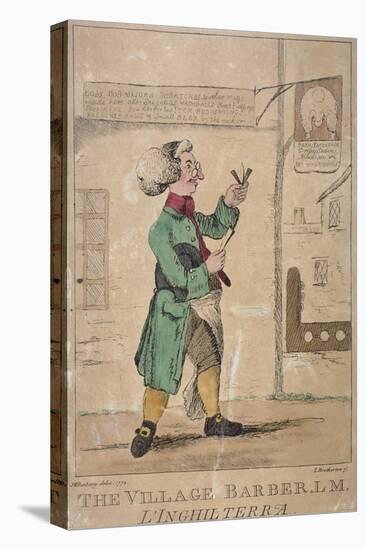 The Village Barber, 1772-James Bretherton-Stretched Canvas