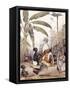The Village Barber, 1842-William Tayler-Framed Stretched Canvas