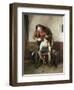 The Village Barber-Nicolaos Gysis-Framed Giclee Print