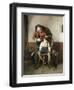 The Village Barber-Nicolaos Gysis-Framed Giclee Print