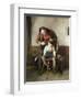 The Village Barber-Nicolaos Gysis-Framed Giclee Print