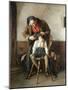 The Village Barber-Nicolaos Gysis-Mounted Giclee Print
