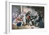 The Village Betrothal, 1892-Jean-Baptiste Greuze-Framed Giclee Print